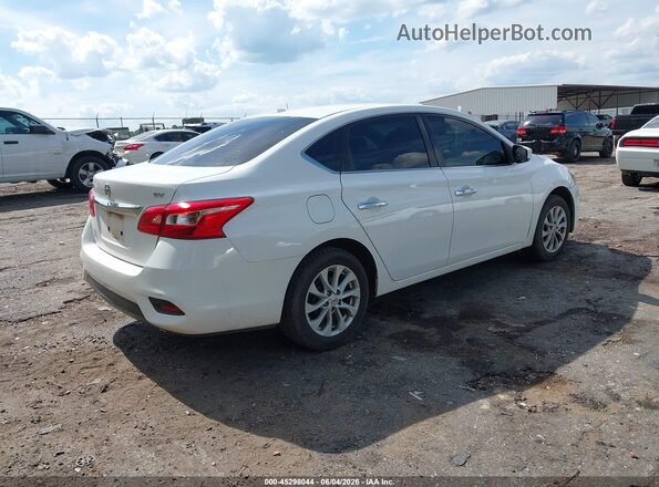 3N1AB7AP0KY312561 2019 NISSAN SENTRA White Rear right