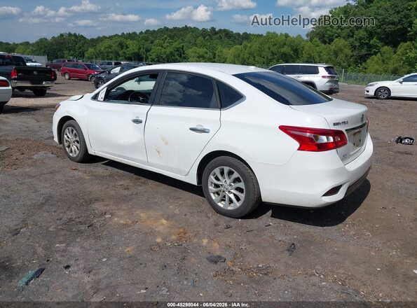 3N1AB7AP0KY312561 2019 NISSAN SENTRA White Rear left