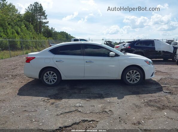 3N1AB7AP0KY312561 2019 NISSAN SENTRA White Rear interior view