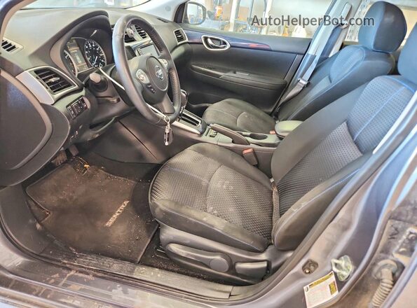 3N1AB7AP0KY330915 2019 NISSAN SENTRA Gray Սալոնի դիմացի տեսք
