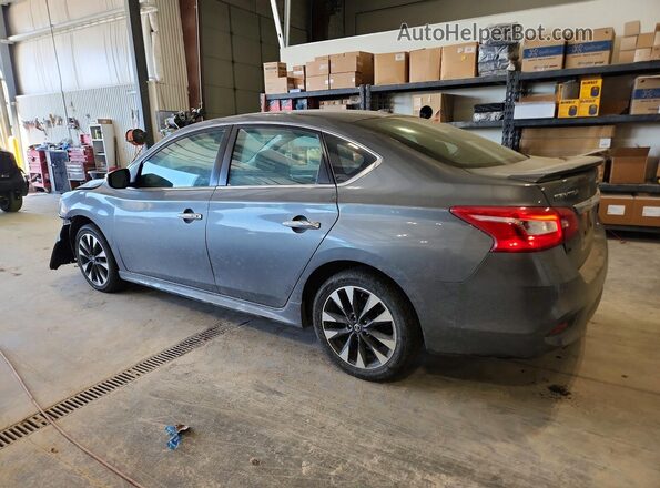 3N1AB7AP0KY330915 2019 NISSAN SENTRA Gray Հետևի ձախ