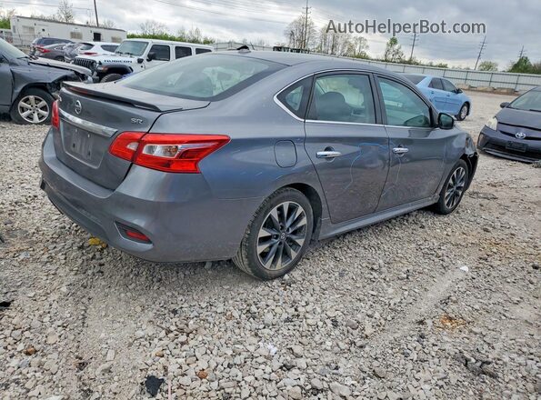 3N1AB7AP0KY351781 2019 NISSAN SENTRA Gray Tył prawy