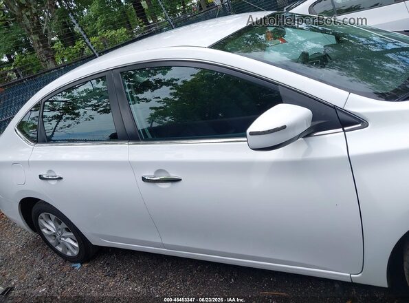 3N1AB7AP0KY355894 2019 NISSAN SENTRA White Вид задньої частини салону