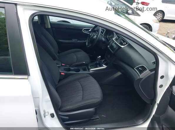 3N1AB7AP0KY355894 2019 NISSAN SENTRA White Вид салону спереду