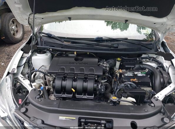 3N1AB7AP0KY355894 2019 NISSAN SENTRA White Вид ззаду