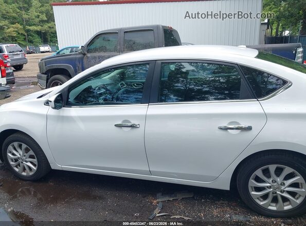 3N1AB7AP0KY355894 2019 NISSAN SENTRA White Панорамний вид салону 360°