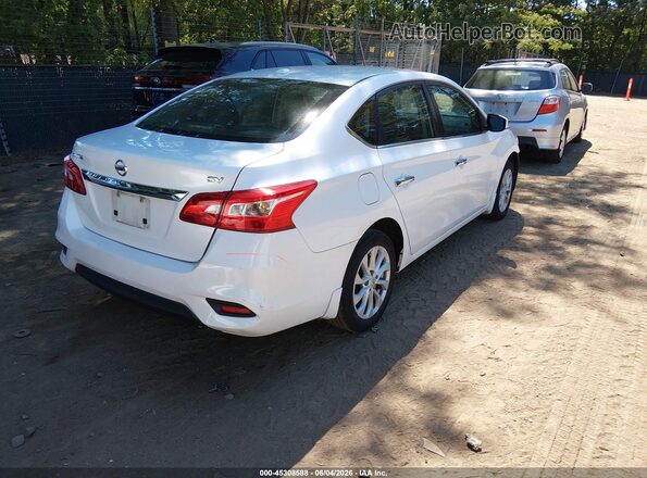 3N1AB7AP0KY365695 2019 NISSAN SENTRA White უკანა მარჯვენა