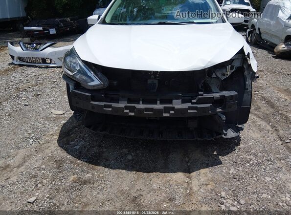 3N1AB7AP0KY376339 2019 NISSAN SENTRA White Դիմացի տեսք