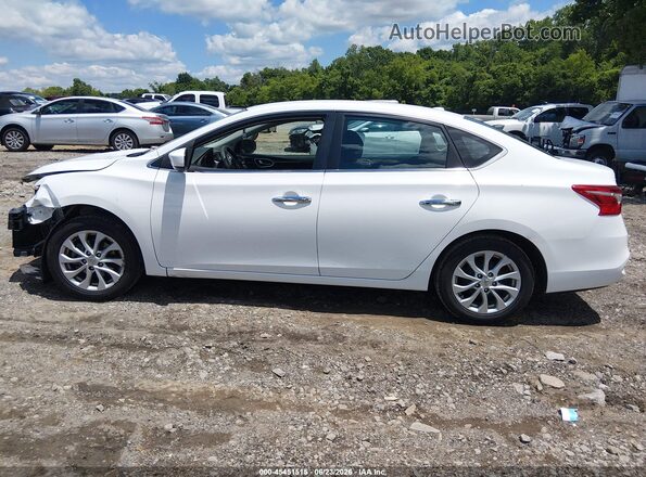 3N1AB7AP0KY376339 2019 NISSAN SENTRA White 