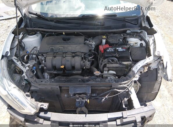 3N1AB7AP0KY376339 2019 NISSAN SENTRA White Հետևի տեսք