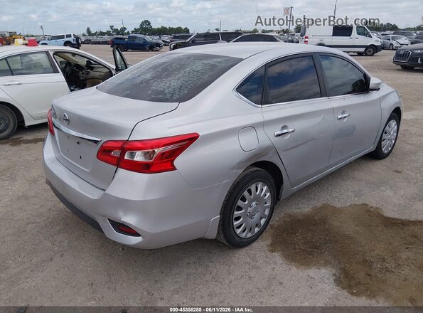3N1AB7AP0KY387812 2019 NISSAN SENTRA Серебряный 