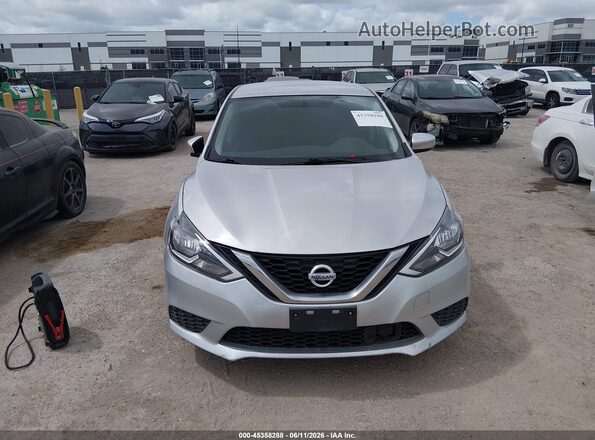 3N1AB7AP0KY387812 2019 NISSAN SENTRA Серебряный 