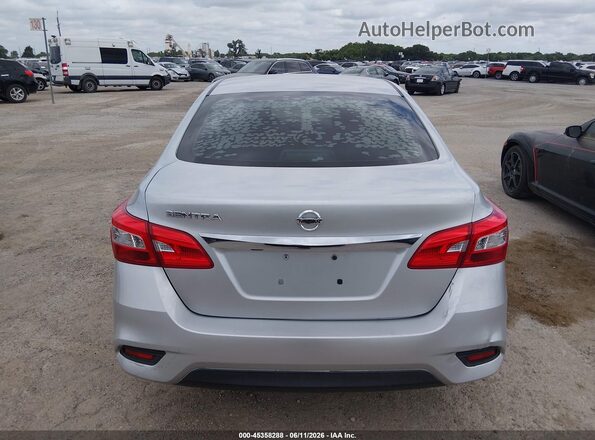 3N1AB7AP0KY387812 2019 NISSAN SENTRA Серебряный 
