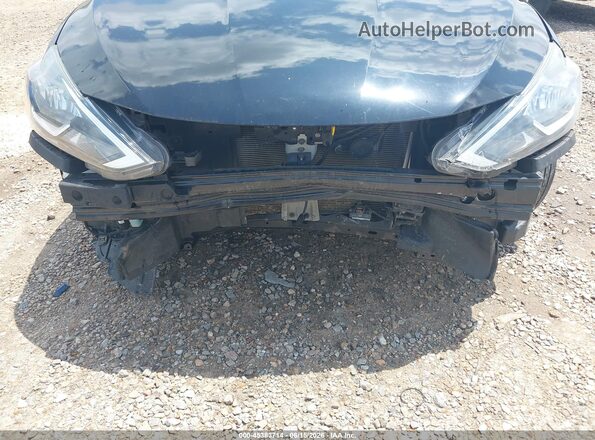 3N1AB7AP0KY394078 2019 NISSAN SENTRA Черный Вид спереди