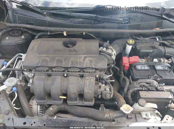 3N1AB7AP0KY394078 2019 NISSAN SENTRA Черный Вид сзади