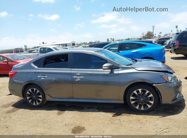 3N1AB7AP0KY394534 2019 NISSAN SENTRA Gray Սալոնի 360 աստիճան տեսք