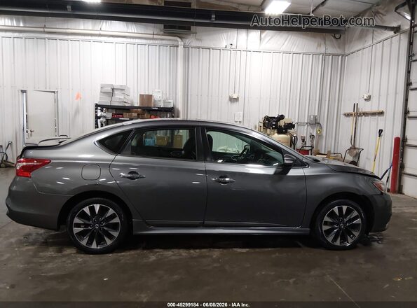 3N1AB7AP0KY403264 2019 NISSAN SENTRA Золотой Вид задней части салона