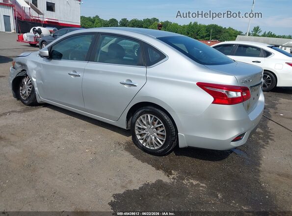 3N1AB7AP0KY413504 2019 NISSAN SENTRA Silver Հետևի ձախ