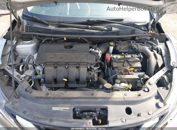 3N1AB7AP0KY413504 2019 NISSAN SENTRA Silver Հետևի տեսք