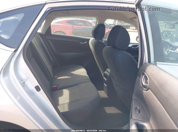 3N1AB7AP0KY413504 2019 NISSAN SENTRA Silver VIN կոդի պիտակի տեսք