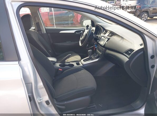 3N1AB7AP0KY413504 2019 NISSAN SENTRA Silver Սալոնի դիմացի տեսք