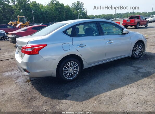 3N1AB7AP0KY413504 2019 NISSAN SENTRA Silver Հետևի աջ