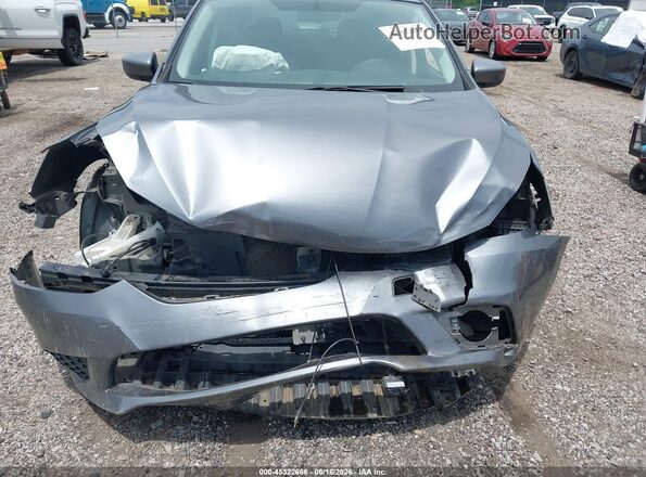 3N1AB7AP0KY418394 2019 NISSAN SENTRA Серый Вид спереди