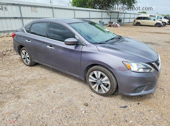 3N1AB7AP0KY436166 2019 NISSAN SENTRA Gray Front right