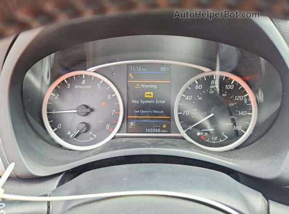 3N1AB7AP0KY436166 2019 NISSAN SENTRA Gray Instrument cluster view