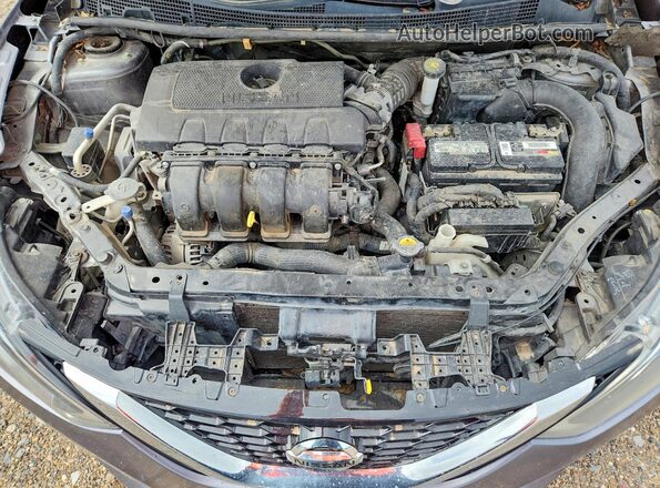 3N1AB7AP0KY436166 2019 NISSAN SENTRA Gray Rear interior view