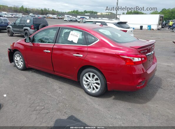 3N1AB7AP0KY437169 2019 NISSAN SENTRA Red 