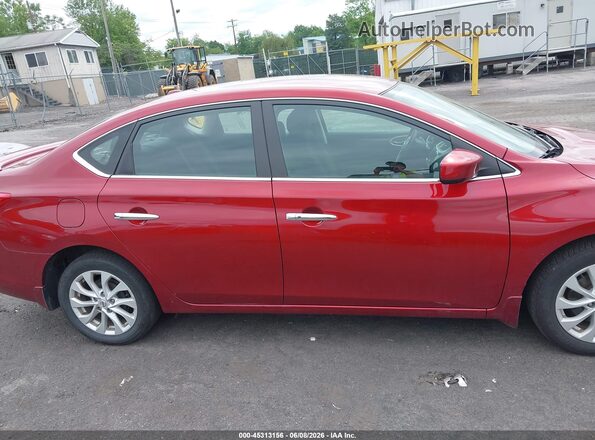3N1AB7AP0KY437169 2019 NISSAN SENTRA Red 