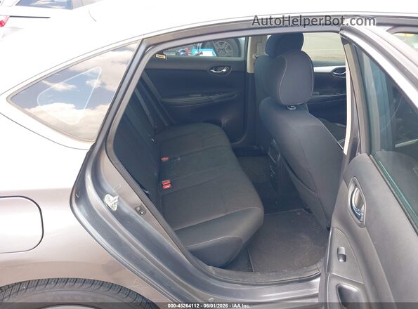 3N1AB7AP0KY449032 2019 NISSAN SENTRA Серый Вид наклейки с VIN-кодом