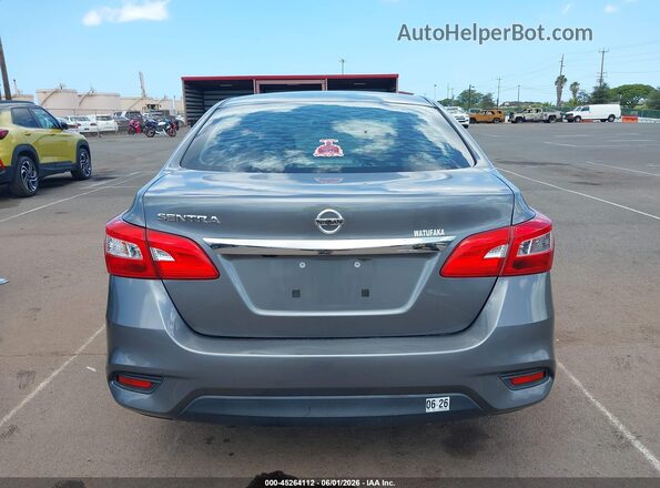 3N1AB7AP0KY449032 2019 NISSAN SENTRA Серый 