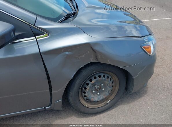 3N1AB7AP0KY449032 2019 NISSAN SENTRA Серый Вид спереди