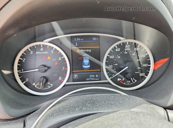 3N1AB7AP0KY454022 2019 NISSAN SENTRA Синий 