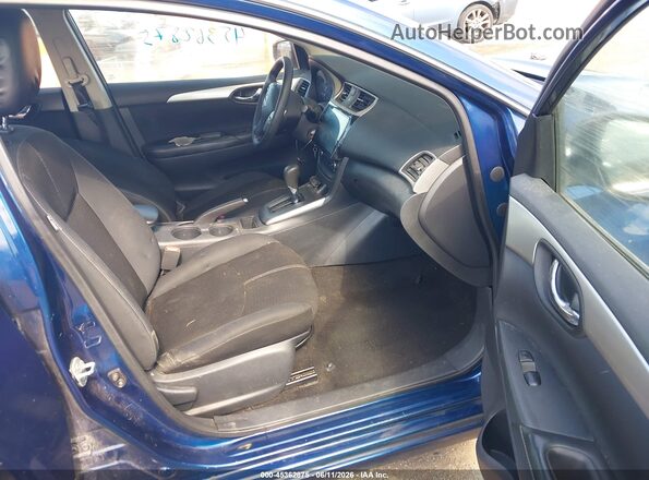 3N1AB7AP1GY224979 2016 NISSAN SENTRA Blue Vista interior delantera