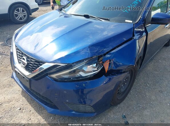 3N1AB7AP1GY224979 2016 NISSAN SENTRA Blue Vista frontal