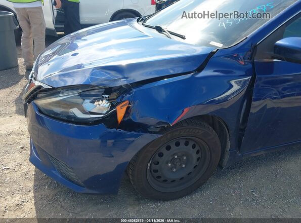 3N1AB7AP1GY224979 2016 NISSAN SENTRA Blue Vista del cuadro de instrumentos