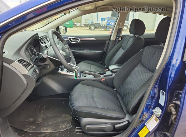 3N1AB7AP1GY242768 2016 NISSAN SENTRA Blue წინა სალონის ხედი