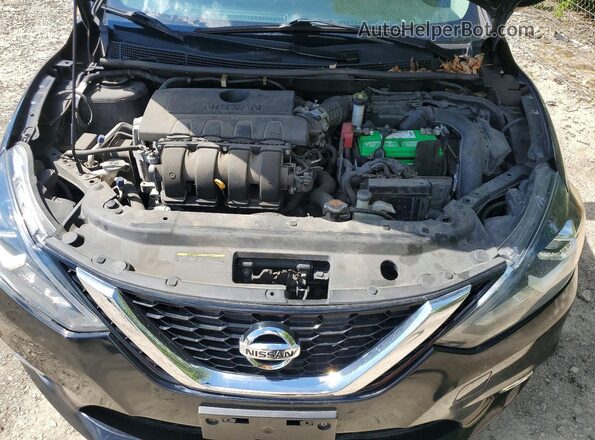 3N1AB7AP1GY258288 2016 NISSAN SENTRA Black Rear interior view