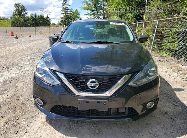 3N1AB7AP1GY258288 2016 NISSAN SENTRA Black Front view