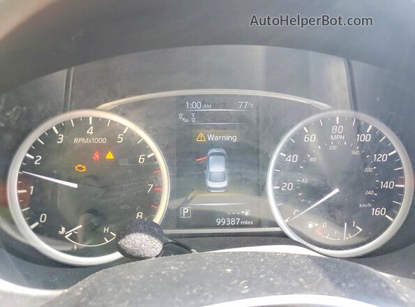 3N1AB7AP1GY258288 2016 NISSAN SENTRA Black Instrument cluster view