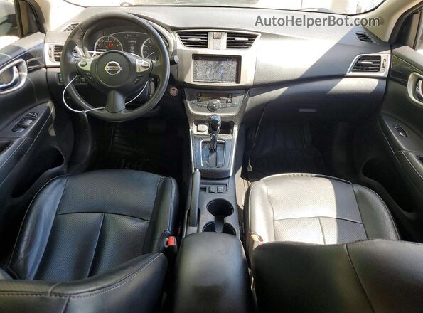 3N1AB7AP1GY258288 2016 NISSAN SENTRA Black Dashboard view
