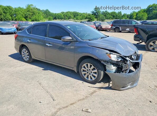 3N1AB7AP1GY274345 2016 NISSAN SENTRA Серебряный 