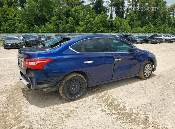 3N1AB7AP1GY277519 2016 NISSAN SENTRA Blue უკანა მარჯვენა
