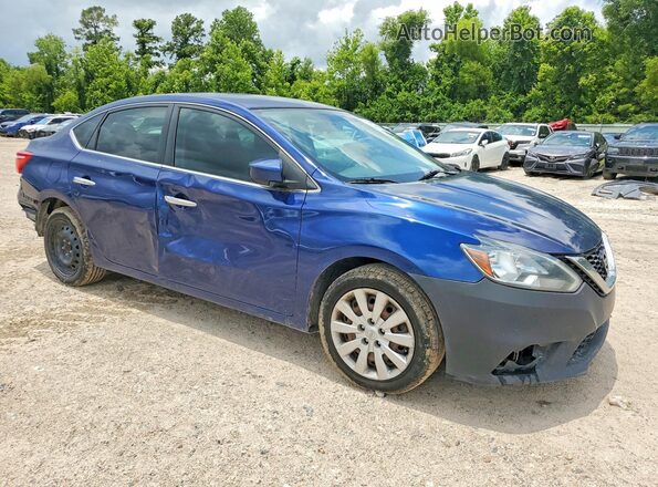 3N1AB7AP1GY277519 2016 NISSAN SENTRA Blue წინა მარჯვენა