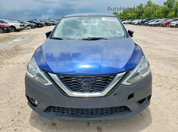 3N1AB7AP1GY277519 2016 NISSAN SENTRA Blue წინა ხედი
