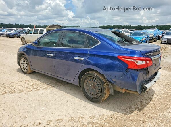 3N1AB7AP1GY277519 2016 NISSAN SENTRA Blue უკანა მარცხენა