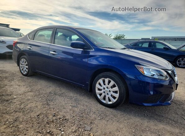 3N1AB7AP1GY284535 2016 NISSAN SENTRA Blue 